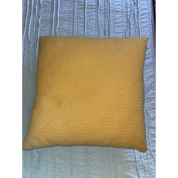 Pier 1 Bedding Pier One Imports Soft Pillow Knit Look Golddark